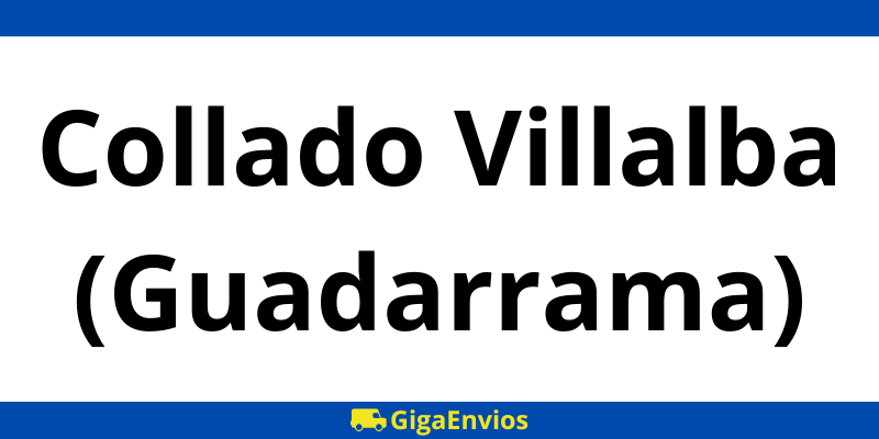Contacto gratuito oficina ParcelShop GLS Collado Villalba (Guadarrama)