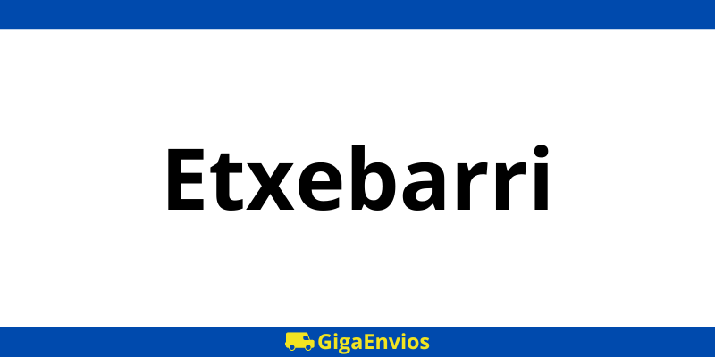 Contacto gratuito oficina ParcelShop GLS Etxebarri