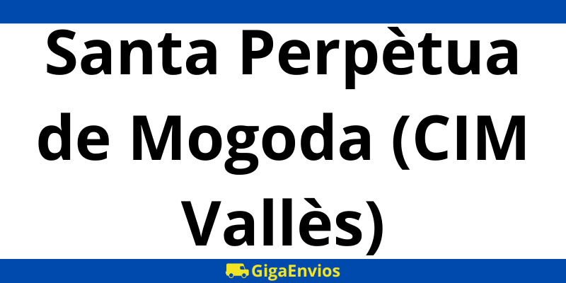 Contacto gratuito oficina ParcelShop GLS Santa Perpètua de Mogoda (CIM Vallès)
