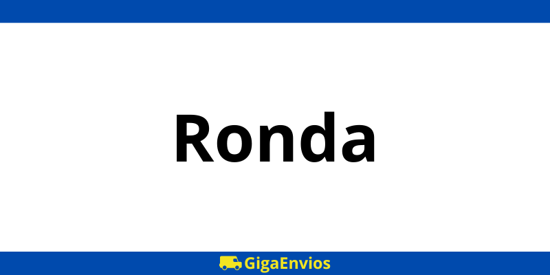 Contacto gratuito oficina ParcelShop GLS Ronda
