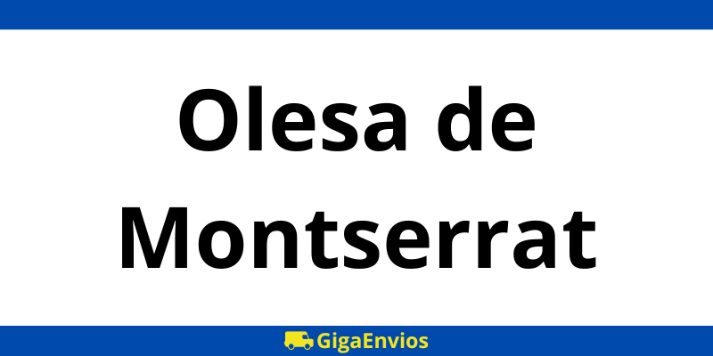 Contacto gratuito oficina ParcelShop GLS Olesa de Montserrat