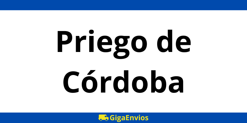 Contacto gratuito oficina ParcelShop GLS Priego de Córdoba
