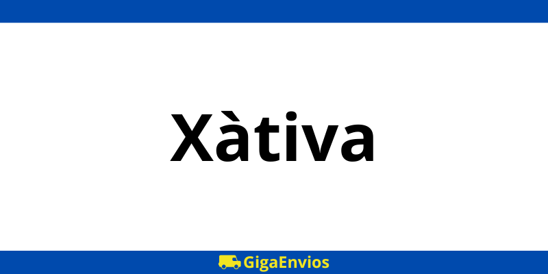 Contacto gratuito oficina ParcelShop GLS Xàtiva