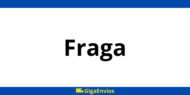 Contacto gratuito oficina ParcelShop GLS Fraga