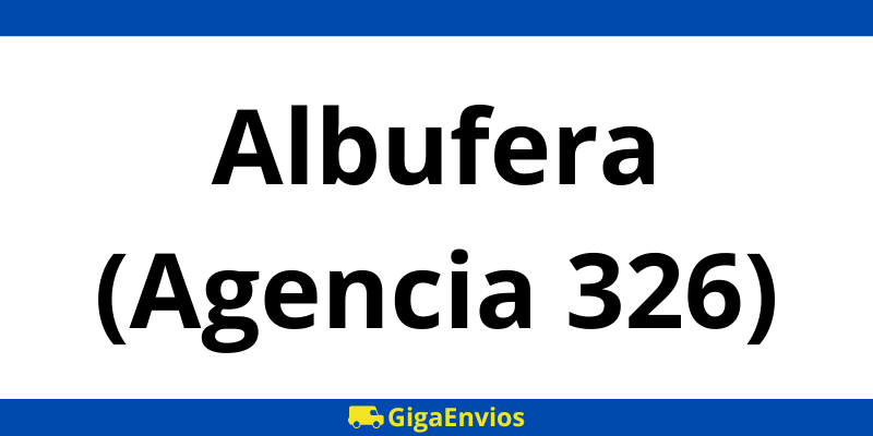 Contacto gratuito oficina ParcelShop GLS Albufera (Agencia 326)