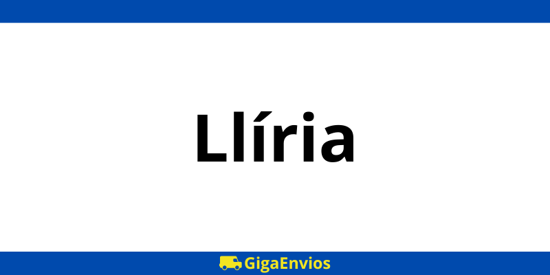 Contacto gratuito oficina ParcelShop GLS Llíria